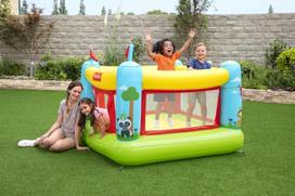 batutas - Bestway pripučiamas tramplinas Fisher-Price Bestway 93553 - 8 nuotrauka