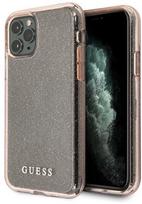 iphone 11 pro max deklas - Guess Glitter Back Case For Apple iPhone 11 Pro Max Pink - 6 nuotrauka