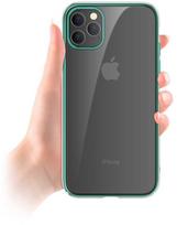 iphone 11 deklas - Devia Glimmer Series Back Case For Apple iPhone 11 Pro Green - 2 nuotrauka