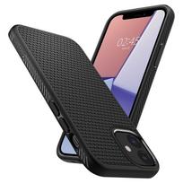 iphone 12 mini case - Spigen Liquid Air Back Case For Apple iPhone 12 Mini Matte Black - 8 nuotrauka