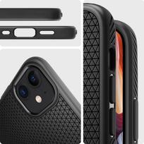 iphone 12 mini case - Spigen Liquid Air Back Case For Apple iPhone 12 Mini Matte Black - 9 nuotrauka