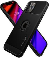 spigen rugged armor pro case - Spigen Rugged Armor Back Case For Apple iPhone 12/12 Pro Matte Black - 5 nuotrauka