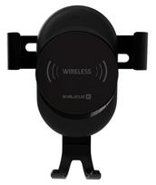 wireless telefono laikiklis - Evelatus Wireless Charger Car Holder Black WCH02 - 3 nuotrauka