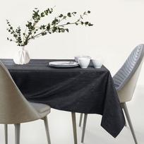 juoda staltiese - AmeliaHome Vesta Tablecloth HMD Black 110x240cm - 4 nuotrauka