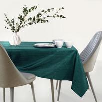 zalia staltiese - AmeliaHome Vesta Tablecloth HMD Bottle Green 140x350cm - 4 nuotrauka