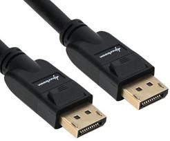 displayport cable - Sharkoon Displayport Cable 1.3 4K - juodas - 1m - 2 nuotrauka