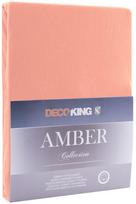 paklode su guma 180x200 - DecoKing Amber Bedsheet 160-180x200 Peach - 1 nuotrauka