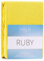 AmeliaHome Ruby Frote Bedsheet 120-140x200 Yellow 04