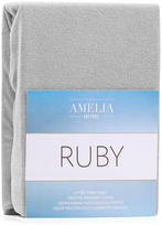 sidabro paklode - AmeliaHome Ruby Frote Bedsheet 120-140x200 Silver 60 - 1 nuotrauka