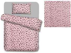 uzvalkalas 80x80 - AmeliaHome Madera Pink Panther Bedding Set 200x200/80x80 2pcs - 2 nuotrauka