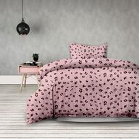 uzvalkalas 80x80 - AmeliaHome Madera Pink Panther Bedding Set 200x200/80x80 2pcs - 4 nuotrauka