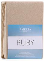 AmeliaHome Ruby Frote Bedsheet 140-160x200 Dark Beige 09