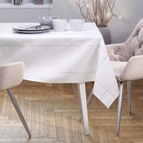 balt stalt - AmeliaHome Antony Tablecloth White 140x220cm - 3 nuotrauka
