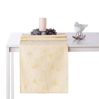 40 ah - AmeliaHome Christmaseve Tablecloth HMD Gold 40x140cm - 4 nuotrauka