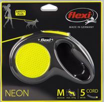 pavadelis flexi m - Flexi Neon (New Classic) M Cord 5 m - 5 nuotrauka