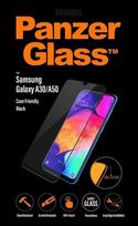 samsung a50 ekranas - PanzerGlass Rounded Edges Glass For Samsung Galaxy A30/A50/A30s/A50s Black - 1 nuotrauka