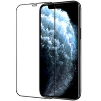senukai iphone - Nillkin "Tempered Glass 2.5D CP+ PRO iPhone 12/ 12 Pro" Black - 4 nuotrauka