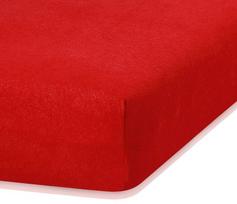 paklode su guma 180x200 - AmeliaHome Ruby Frote Bedsheet 160-180x200 Red 24 - 3 nuotrauka