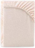 frotine patalyne - AmeliaHome Ruby Frote Bedsheet 160-180x200 Light Beige - 2 nuotrauka