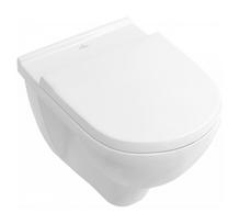Pakabinamas unitazas Villeroy & Boch O.Novo 5660HR01, su dangčiu, 360x560 mm