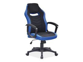 biuro kedes ermitazas - Signal Meble Camaro Office Chair Black/Blue - 2 nuotrauka