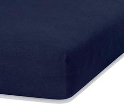 240 220 patalyne - AmeliaHome Ruby Frote Bedsheet 220-240x200 Navy Blue 34 - 3 nuotrauka