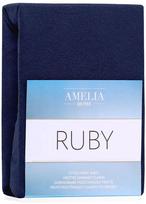 AmeliaHome Ruby Frote Bedsheet 180-200x200 Navy Blue 34