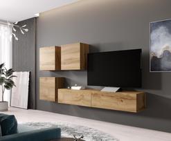 40 tv stovas - Cama Meble Vigo 180 TV Stand Wotan Oak - 6 nuotrauka