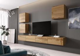 40 tv stovas - Cama Meble Vigo 140 TV Stand Wotan Oak - 6 nuotrauka