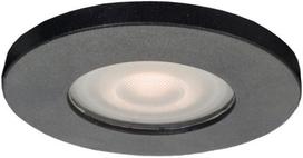 Light Prestige Lagos Ceiling Lamp 50W GU10 Round Black