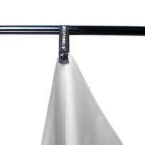 mikropluosto ranksluosciai - DecoKing Ekea Towel 70x140 Whie - 4 nuotrauka