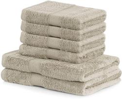 DecoKing Bamby Towel Set 6pcs Beige