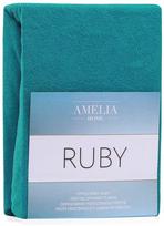 AmeliaHome Ruby Frote Bedsheet 200-220x200 Turquoise 48