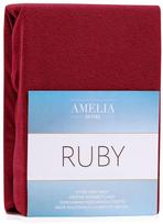 AmeliaHome Ruby Frote Bedsheet 200-220x200 Dark Red 26