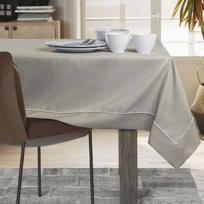 staltiese 120x120 - AmeliaHome Empire Tablecloth PPG Cappuccino 120x120cm - 2 nuotrauka