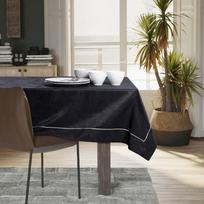juoda staltiese - AmeliaHome Gaia Tablecloth PBG Black 140x200cm - 2 nuotrauka