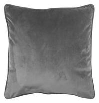 pagalve 45x45 - Pagalvėlė dekoratyvinė, Velvet, 45x45 cm, pilka - 1 nuotrauka