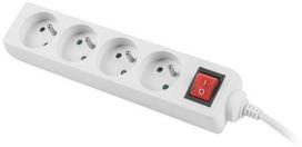 Lanberg Power Strip 1.5m White PS1-04E-0150-W
