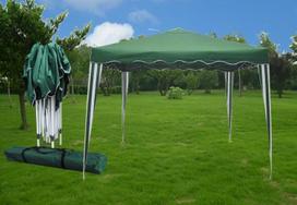 pavesine sulankstoma - Besk Foldable Canopy 3x3m Green - 2 nuotrauka
