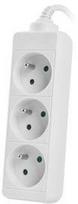 ilgintuva rite - Lanberg Power Strip 3m White PS0-03E-0300-W - 2 nuotrauka