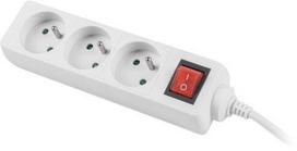 Lanberg Power Strip 1.5m White PS1-03E-0150-W