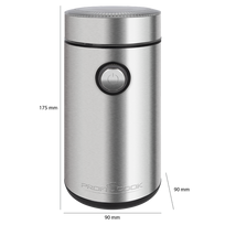 profi cook - Kavamalė Proficook PC-KSW 1216, nerūdijančio plieno - 2 nuotrauka