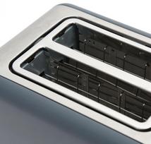 toasteris - Skrudintuvas Platinet Velvet PETVWGR, pilkas - 6 nuotrauka