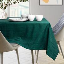 zalia staltiese - AmeliaHome Vesta Tablecloth BRD Bottle Green 110x200cm - 4 nuotrauka