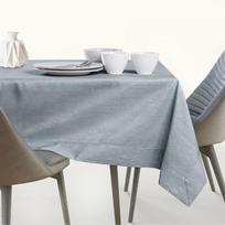 staltiese 120x120 - AmeliaHome Vesta Tablecloth BRD Light Grey 120x120cm - 6 nuotrauka