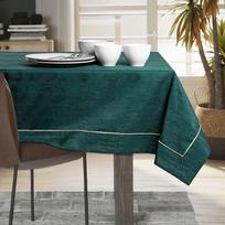zalia staltiese - AmeliaHome Vesta Tablecloth PPG Bottle Green 140x340cm - 3 nuotrauka