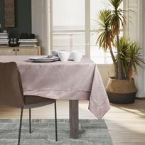 staltiese 120x120 - AmeliaHome Gaia Tablecloth PPG Powder Pink 120x120cm - 2 nuotrauka