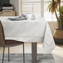 staltiese 120x120 - AmeliaHome Gaia Tablecloth PPG Cream 120x120cm - 4 nuotrauka