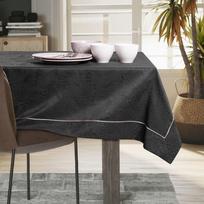 staltiese 120x120 - AmeliaHome Gaia Tablecloth PPG Dark Grey 120x120cm - 3 nuotrauka