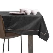 staltiese 120x120 - AmeliaHome Gaia Tablecloth PPG Dark Grey 120x120cm - 6 nuotrauka